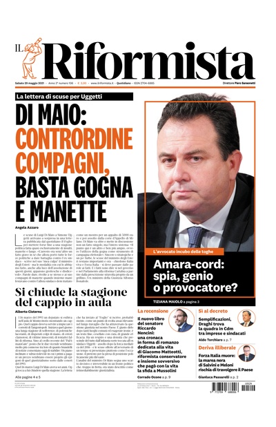 sabato 29 maggio 2021