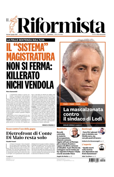 martedì 1 giugno 2021