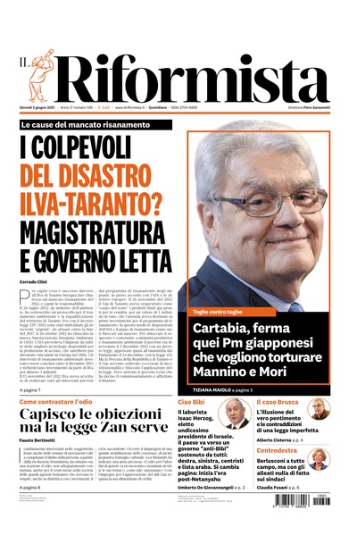 giovedì 3 giugno 2021