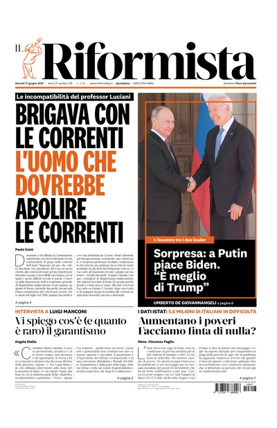 giovedì 17 giugno 2021