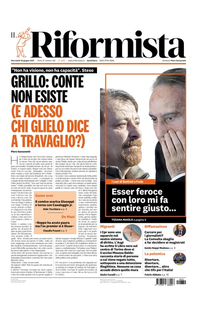 mercoledì 30 giugno 2021