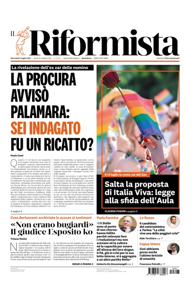 mercoledì 7 luglio 2021