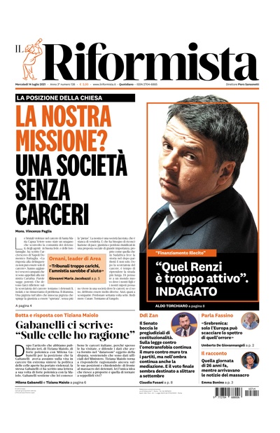 mercoledì 14 luglio 2021