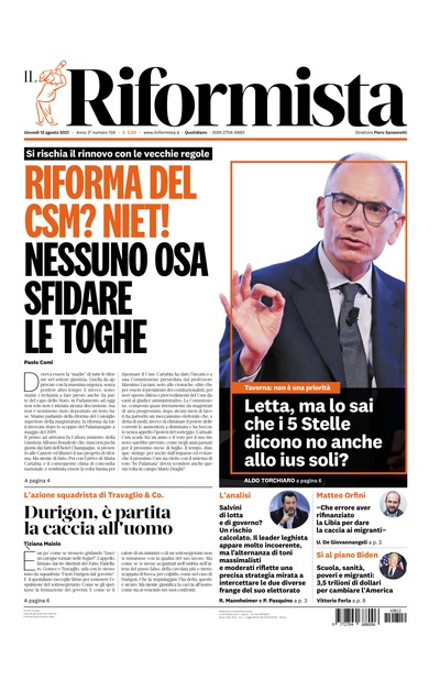 giovedì 12 agosto 2021