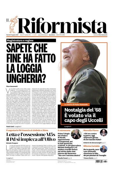 martedì 31 agosto 2021