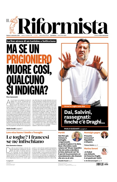 sabato 4 settembre 2021