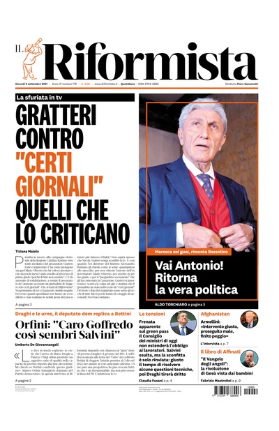 giovedì 9 settembre 2021