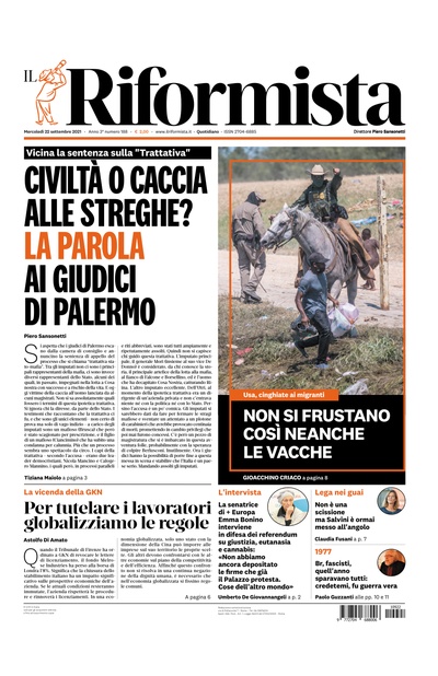 mercoledì 22 settembre 2021