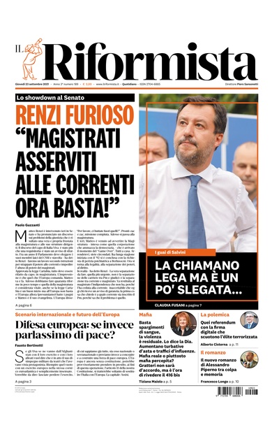 giovedì 23 settembre 2021