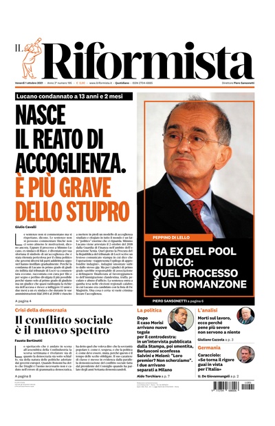 venerdì 1 ottobre 2021