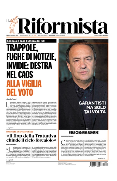 sabato 2 ottobre 2021