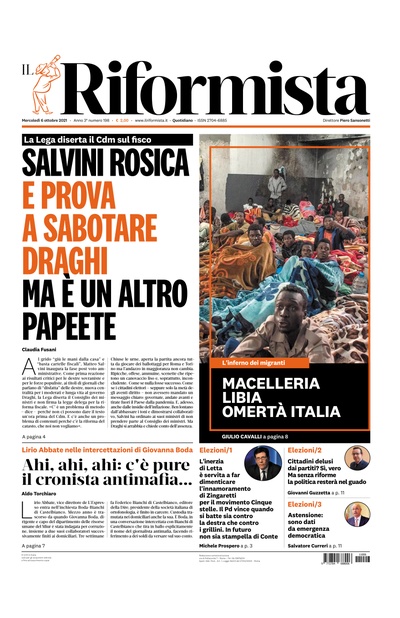 mercoledì 6 ottobre 2021