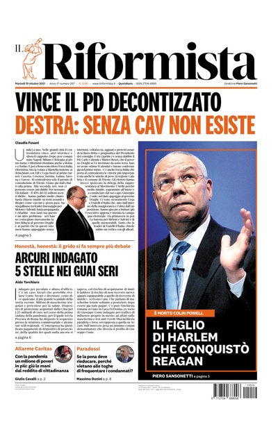 martedì 19 ottobre 2021