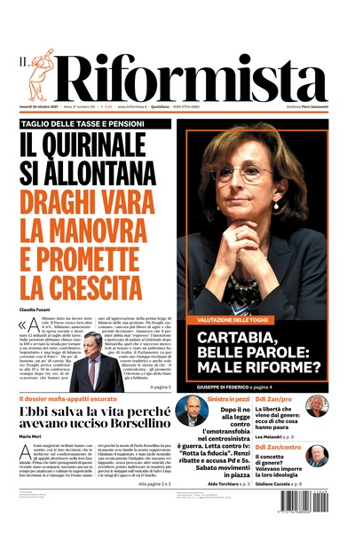 venerdì 29 ottobre 2021
