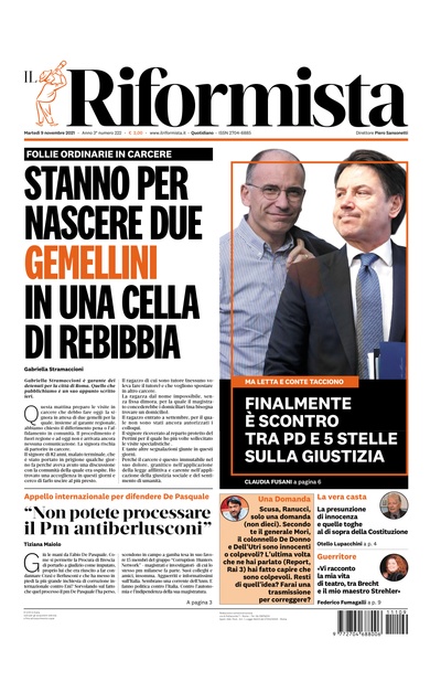martedì 9 novembre 2021