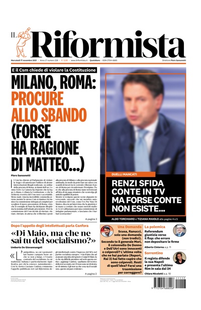 mercoledì 17 novembre 2021