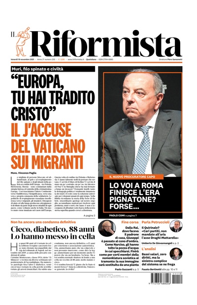 venerdì 19 novembre 2021