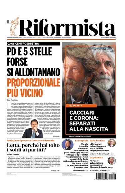 sabato 20 novembre 2021