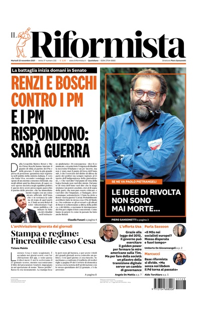 martedì 23 novembre 2021