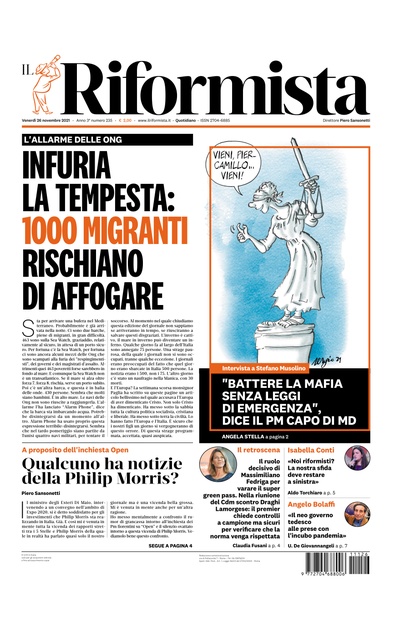 venerdì 26 novembre 2021