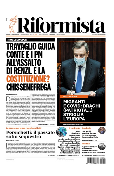 giovedì 16 dicembre 2021