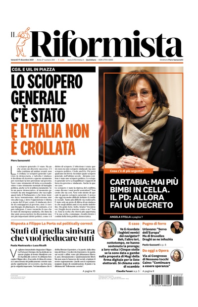 venerdì 17 dicembre 2021