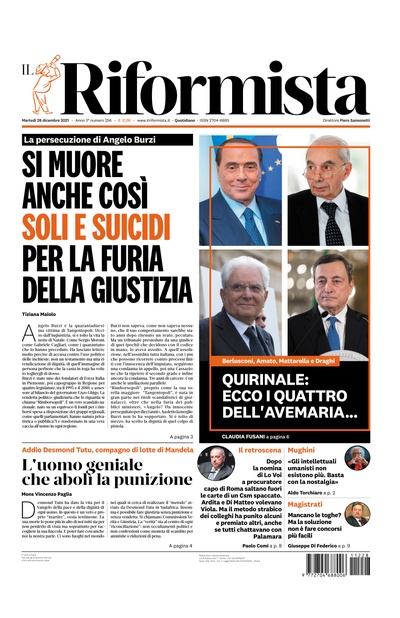 martedì 28 dicembre 2021