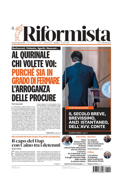 mercoledì 5 gennaio 2022