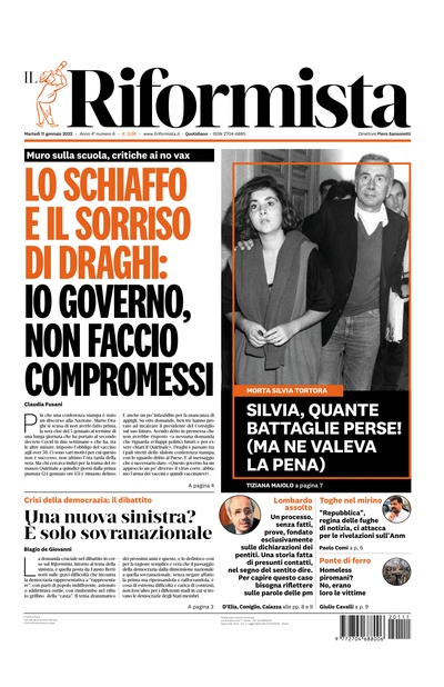 martedì 11 gennaio 2022