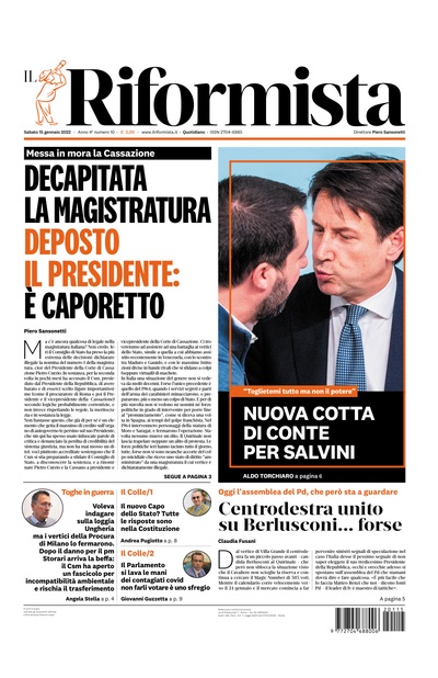 sabato 15 gennaio 2022