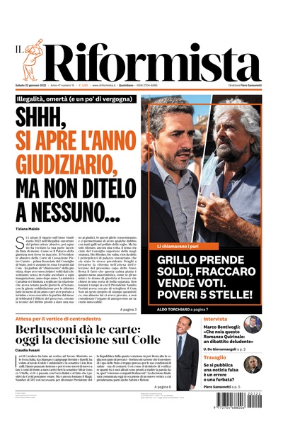 sabato 22 gennaio 2022