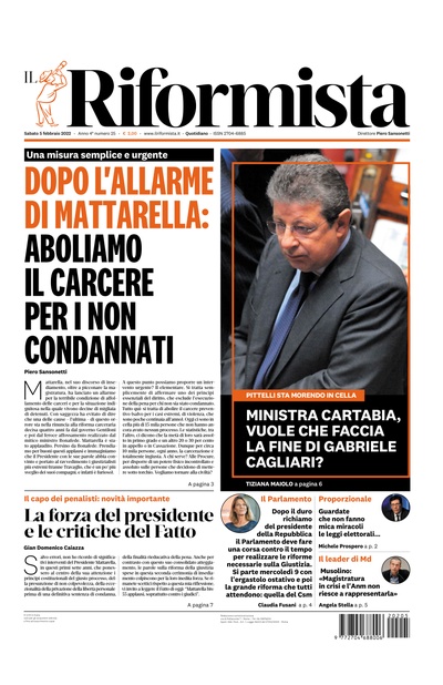 sabato 5 febbraio 2022