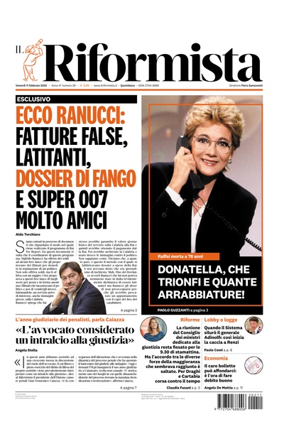 venerdì 11 febbraio 2022
