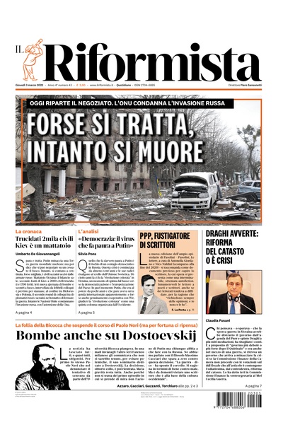 giovedì 3 marzo 2022