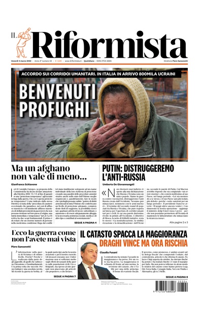 venerdì 4 marzo 2022