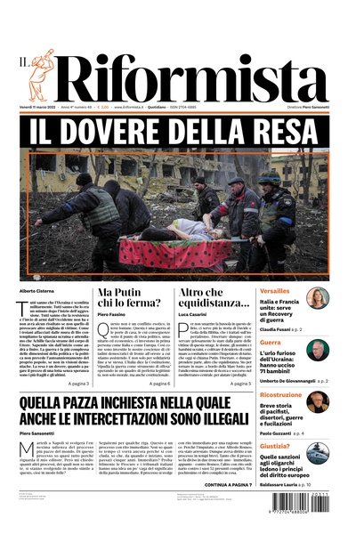 venerdì 11 marzo 2022