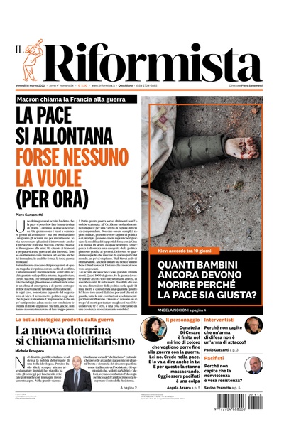 venerdì 18 marzo 2022