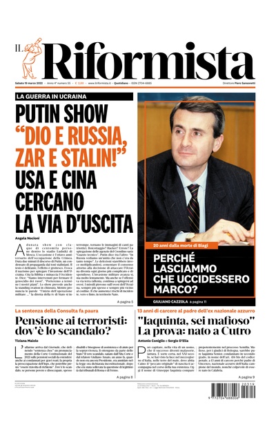 sabato 19 marzo 2022