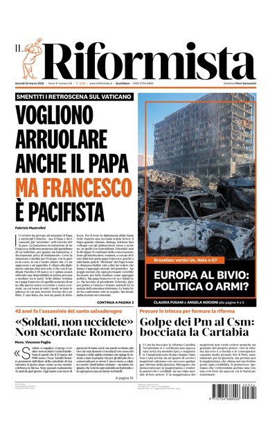 giovedì 24 marzo 2022