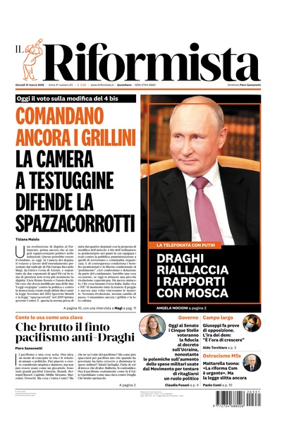 giovedì 31 marzo 2022