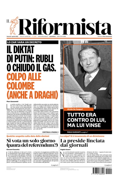 venerdì 1 aprile 2022