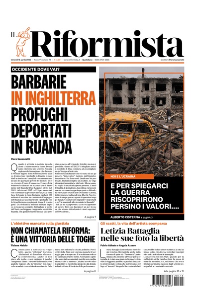 venerdì 15 aprile 2022