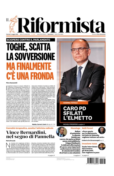 martedì 3 maggio 2022