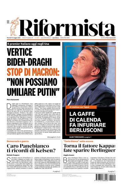 martedì 10 maggio 2022
