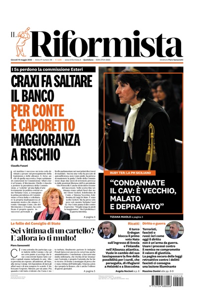 giovedì 19 maggio 2022