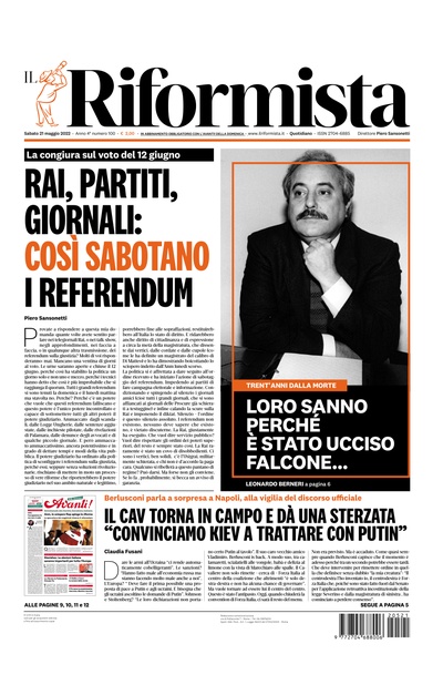 sabato 21 maggio 2022
