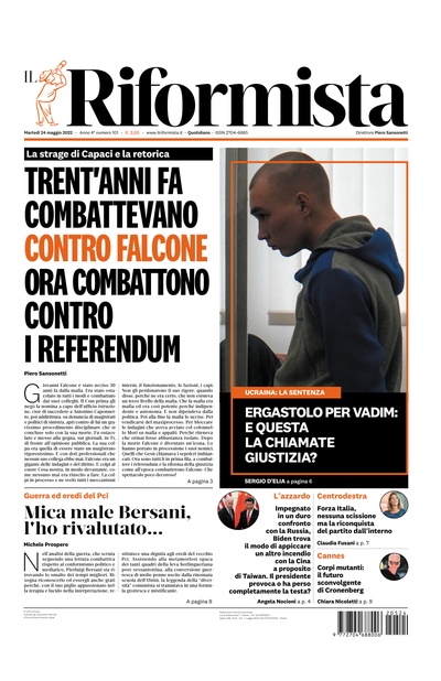 martedì 24 maggio 2022