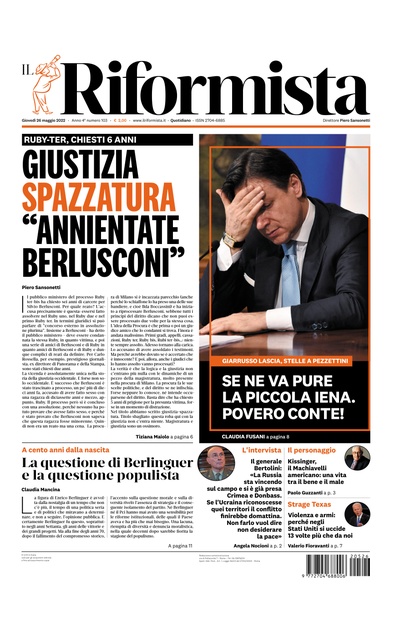 giovedì 26 maggio 2022