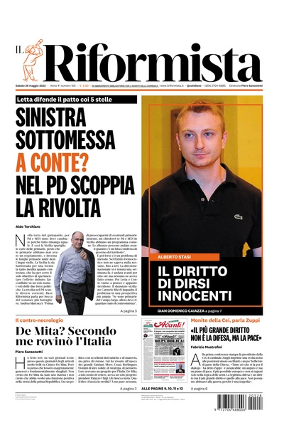 sabato 28 maggio 2022