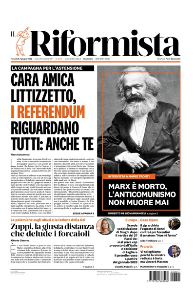 mercoledì 1 giugno 2022